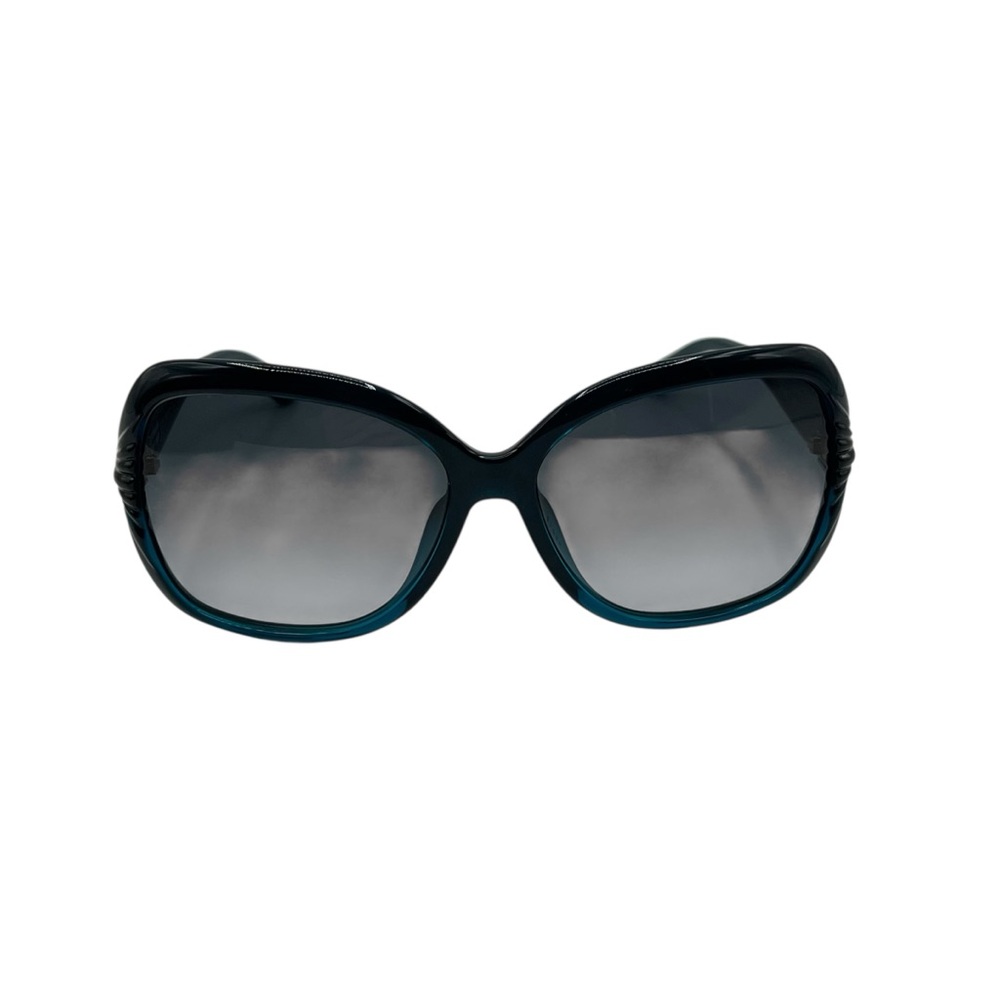 Salvatore Ferragamo Oversized Blue Butterfly Sunglasses w/ Case - Picture 2 of 7